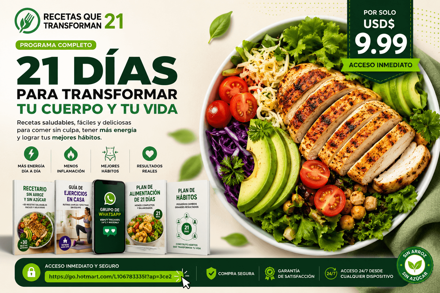 Programa completo RQT21 de 21 días